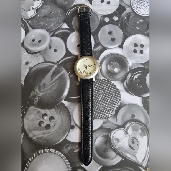 Vintage Accessories - Vintage 90s Whatever! Water Resistant Stainless Steel Watch⌚